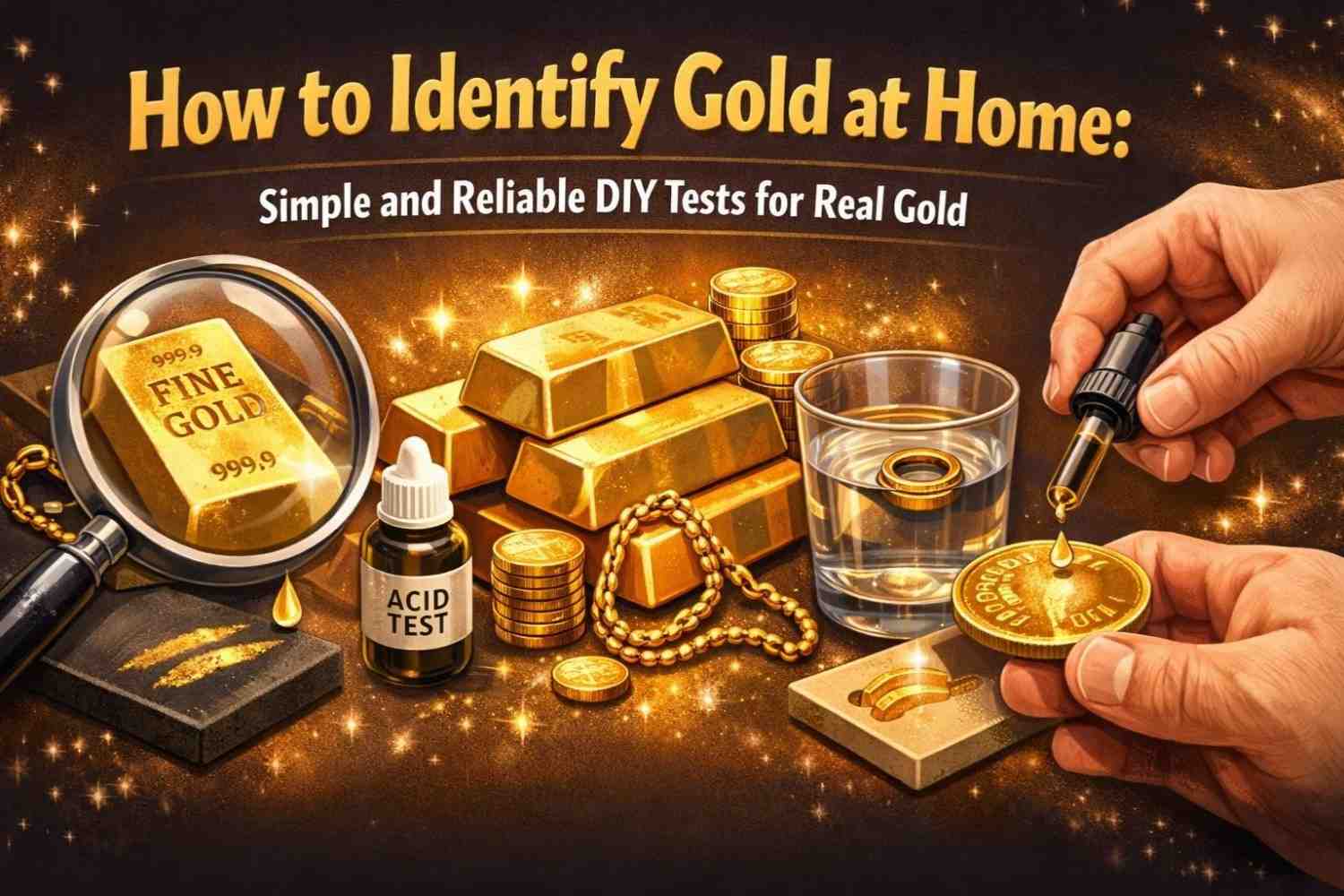 How to Identify Gold at Home: Simple and Reliable DIY Tests for Real Gold